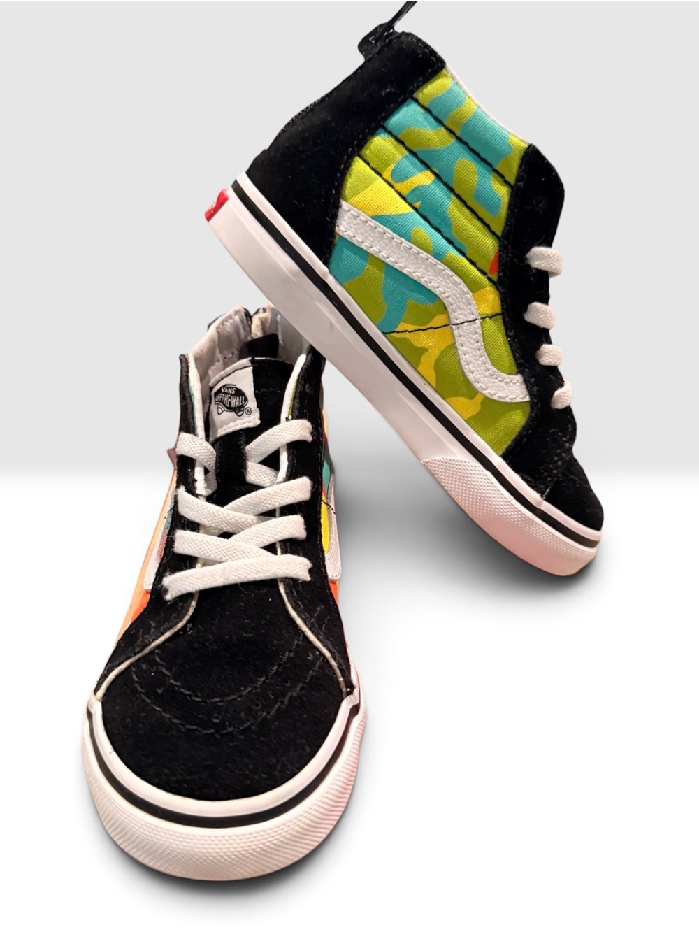 Vans Sk8 Hi-zip Blazing Yellow Pop Camo